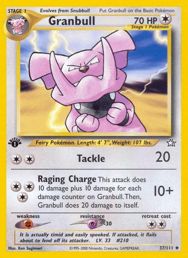 Granbull, Neo Genesis 37