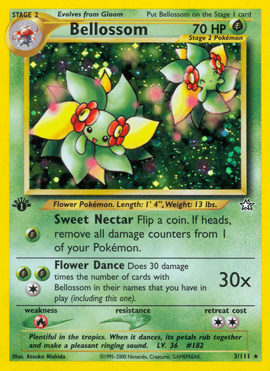 Bellossom, Neo Genesis 3