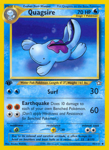 Quagsire, Neo Genesis 45