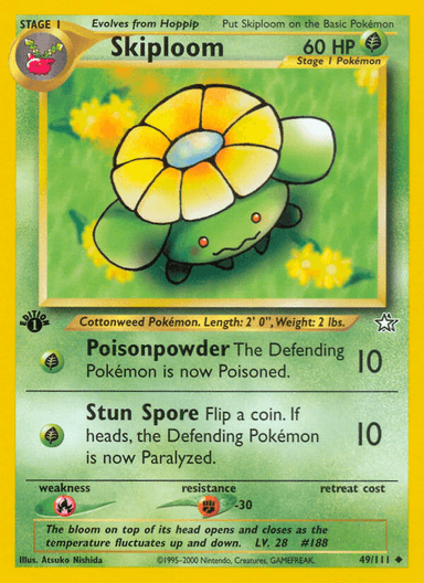 Skiploom, Neo Genesis 49