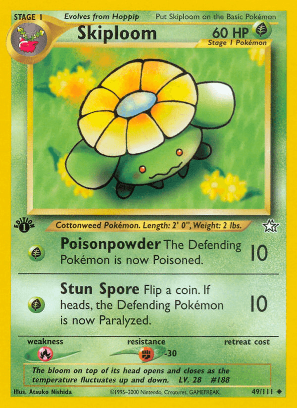 Skiploom, Neo Genesis 49