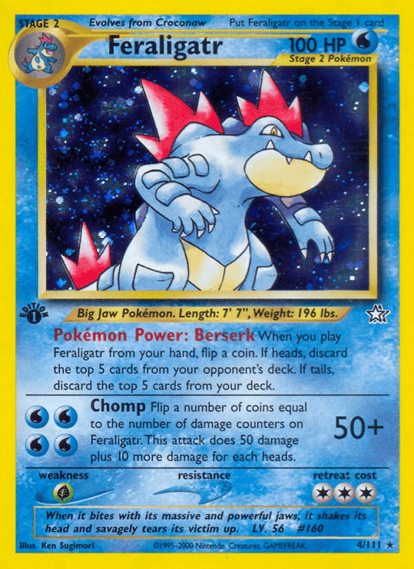 Feraligatr, Neo Genesis 4