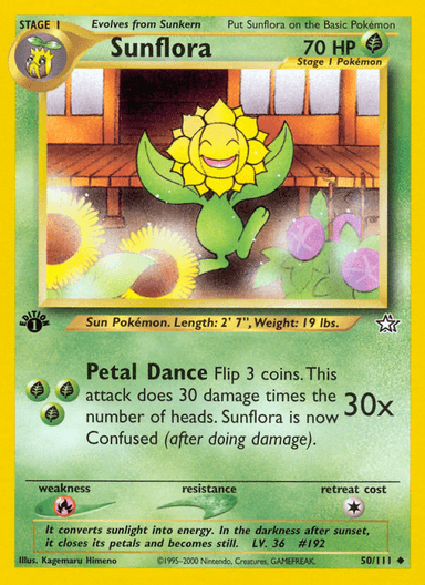 Sunflora, Neo Genesis 50