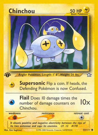 Chinchou, Neo Genesis 55