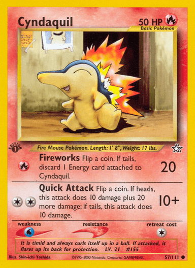 Cyndaquil, Neo Genesis 57