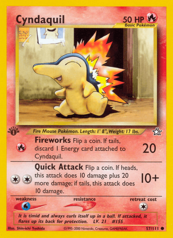 Cyndaquil, Neo Genesis 57
