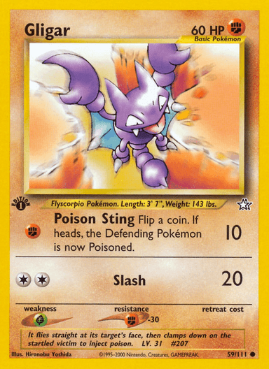 Gligar, Neo Genesis 59