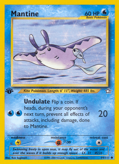 Mantine, Neo Genesis 64