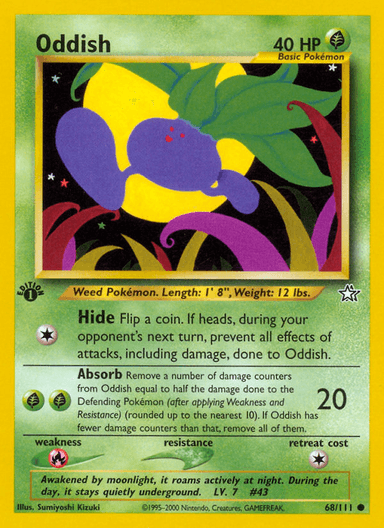 Oddish, Neo Genesis 68
