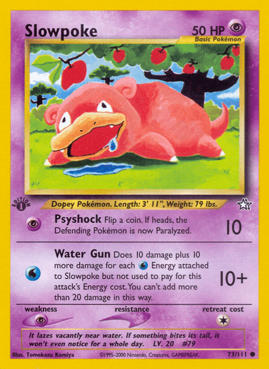 Slowpoke, Neo Genesis 73