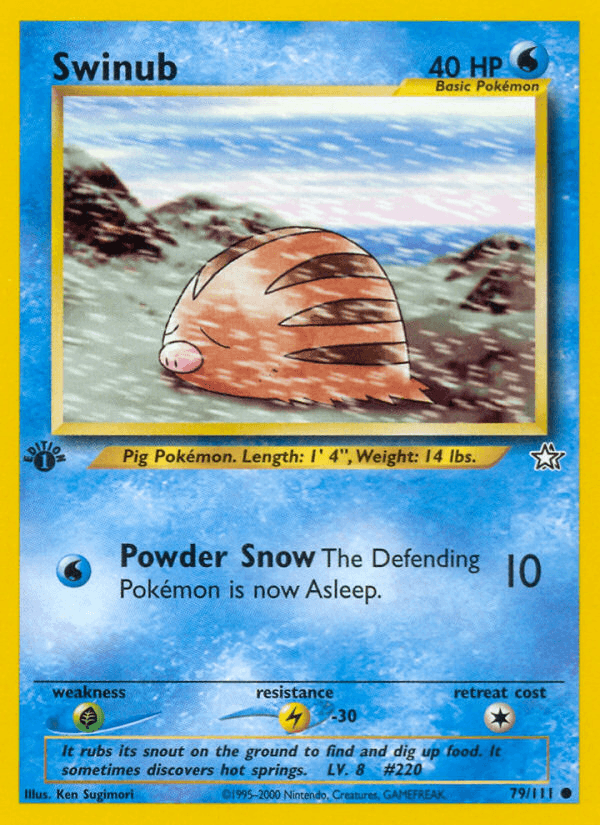 Swinub, Neo Genesis 79
