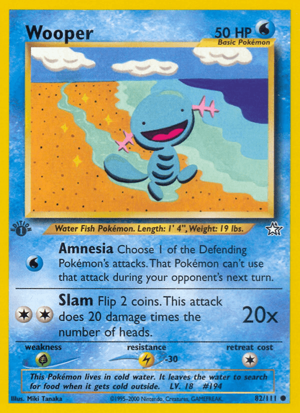 Wooper, Neo Genesis 82