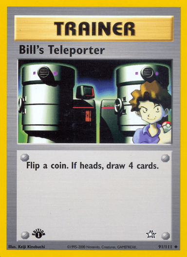 Bill's Teleporter, Neo Genesis 91