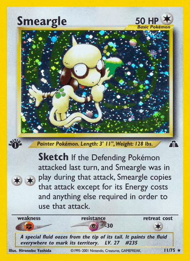 Smeargle, Neo Discovery 11