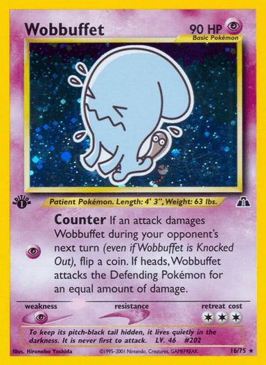 Wobbuffet, Neo Discovery 16