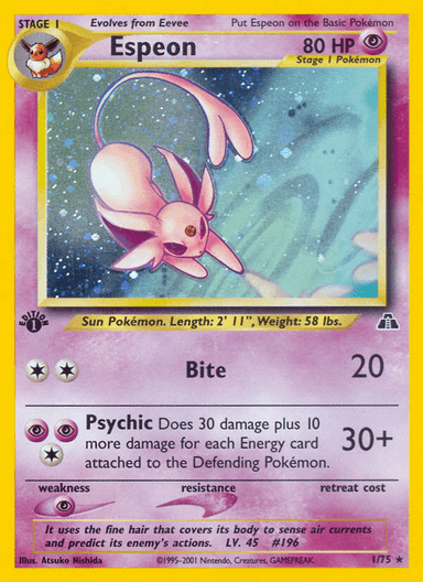 Espeon, Neo Discovery 1