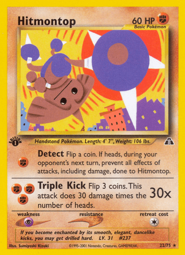 Hitmontop, Neo Discovery 22