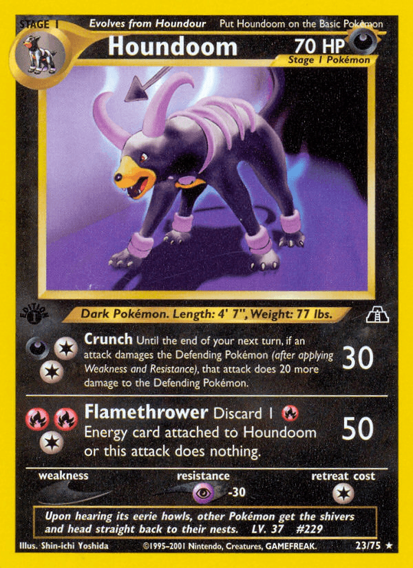 Houndoom, Neo Discovery 23