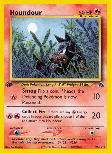Houndour, Neo Discovery 24