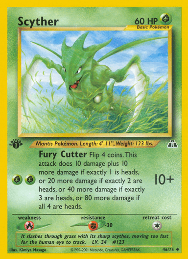Scyther, Neo Discovery 46
