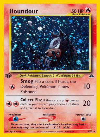 Houndour, Neo Discovery 5