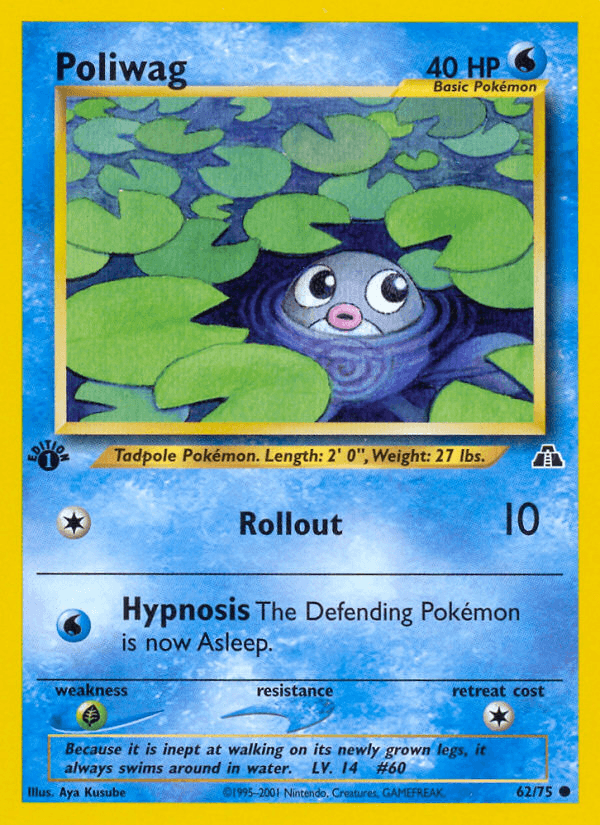 Poliwag, Neo Discovery 62