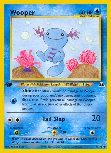 Wooper, Neo Discovery 71