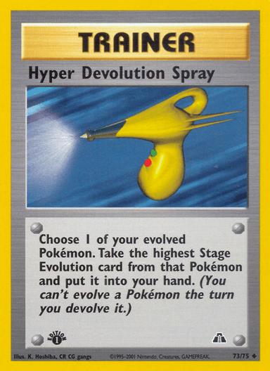 Hyper Devolution Spray, Neo Discovery 73