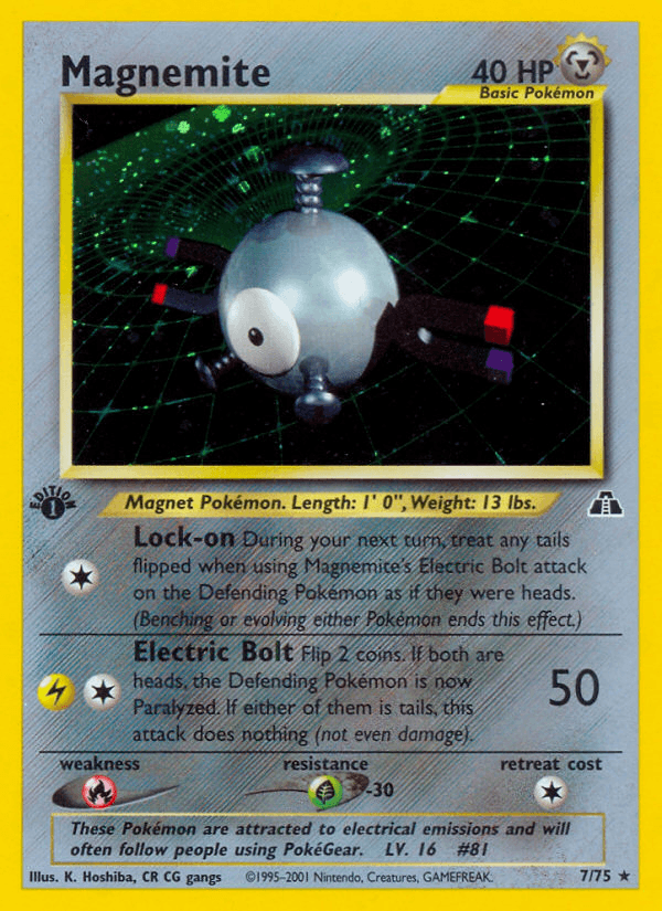Magnemite, Neo Discovery 7