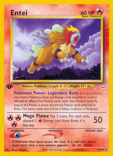 Entei, Neo Revelation 17