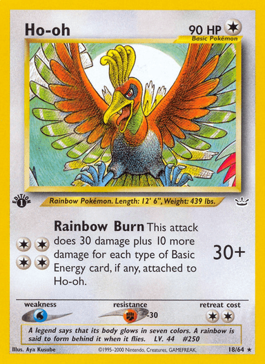 Ho-oh, Neo Revelation 18