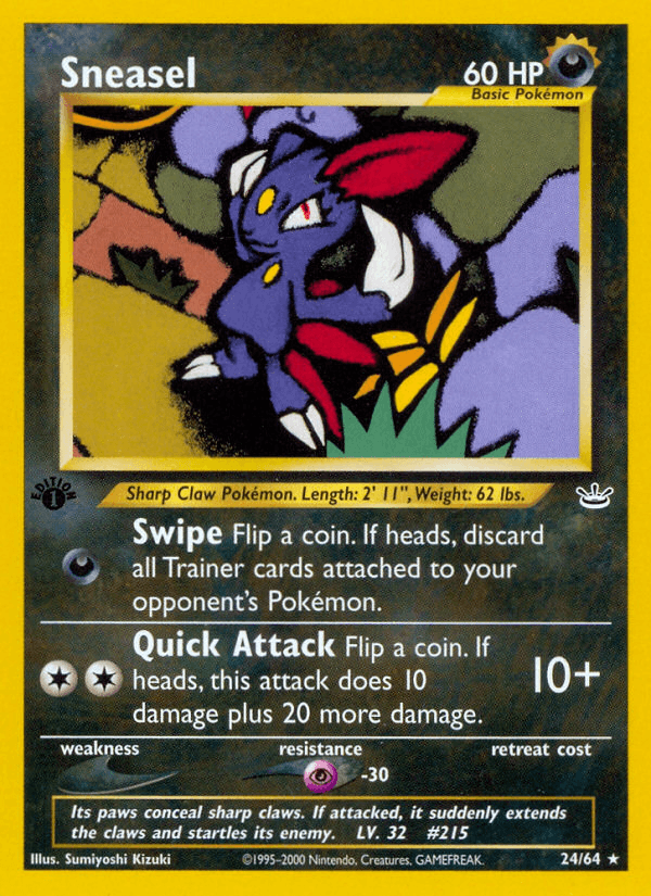 Sneasel, Neo Revelation 24