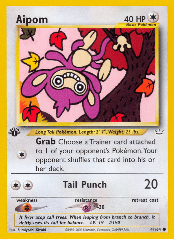 Aipom, Neo Revelation 41