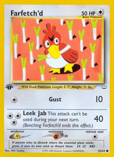 Farfetch'd, Neo Revelation 43