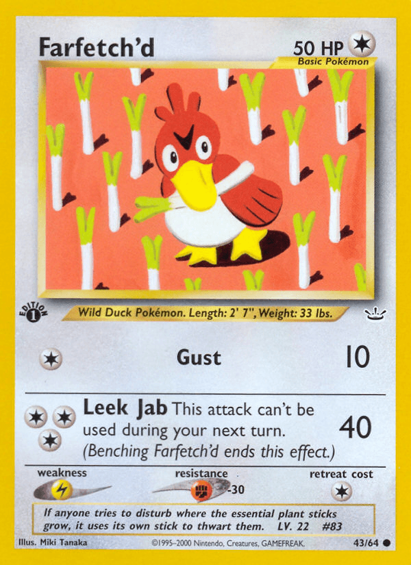 Farfetch'd, Neo Revelation 43