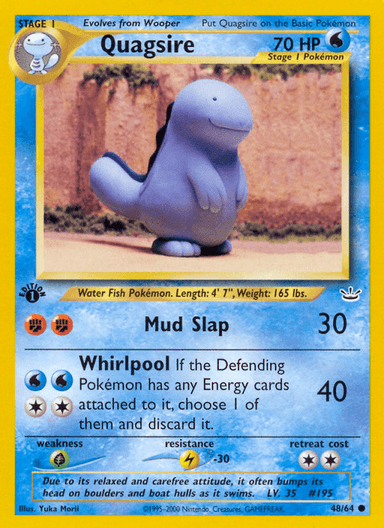 Quagsire, Neo Revelation 48
