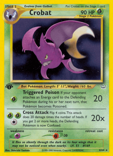 Crobat, Neo Revelation 4