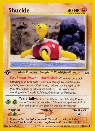 Shuckle, Neo Revelation 51