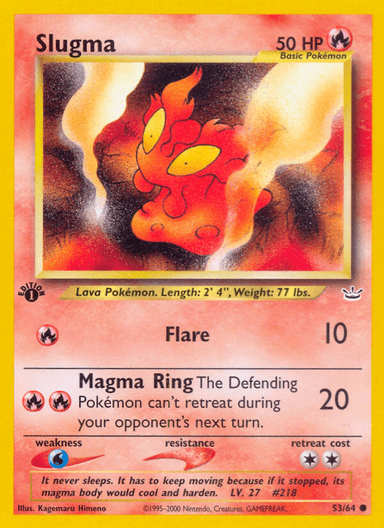 Slugma, Neo Revelation 53