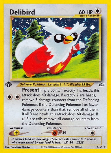 Delibird, Neo Revelation 5
