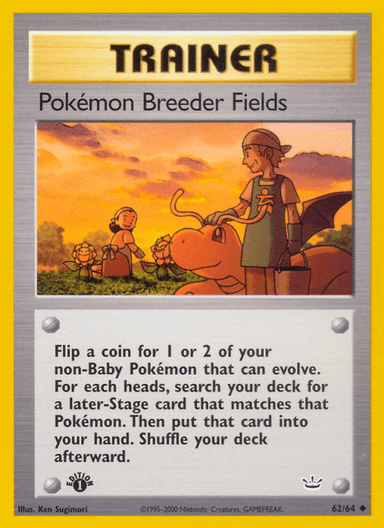Pokémon Breeder Fields, Neo Revelation 62