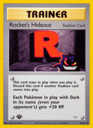 Rocket's Hideout, Neo Revelation 63