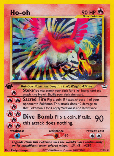 Ho-oh, Neo Revelation 7