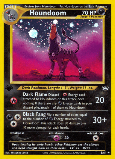 Houndoom, Neo Revelation 8