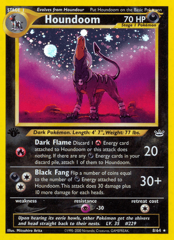 Houndoom, Neo Revelation 8