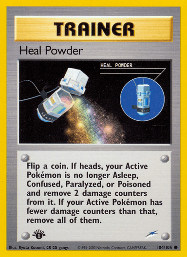 Heal Powder, Neo Destiny 104