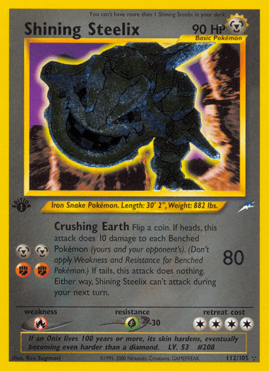 Shining Steelix, Neo Destiny 112