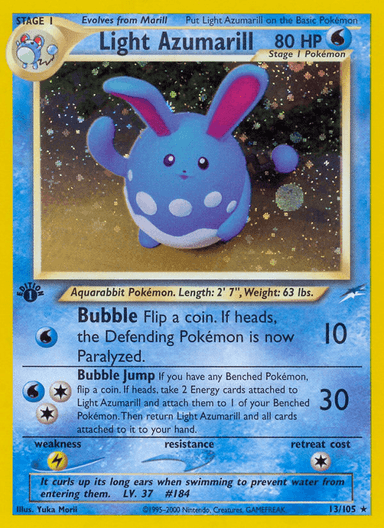 Light Azumarill, Neo Destiny 13