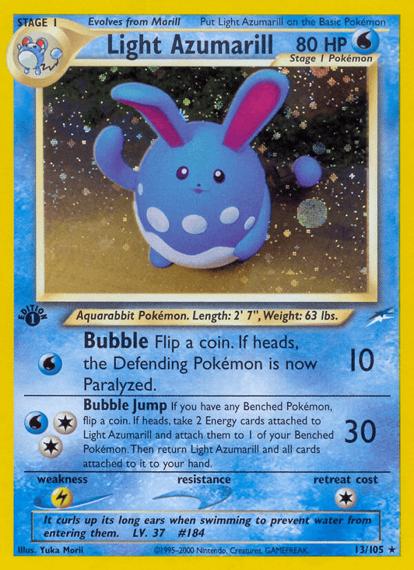 Light Azumarill, Neo Destiny 13