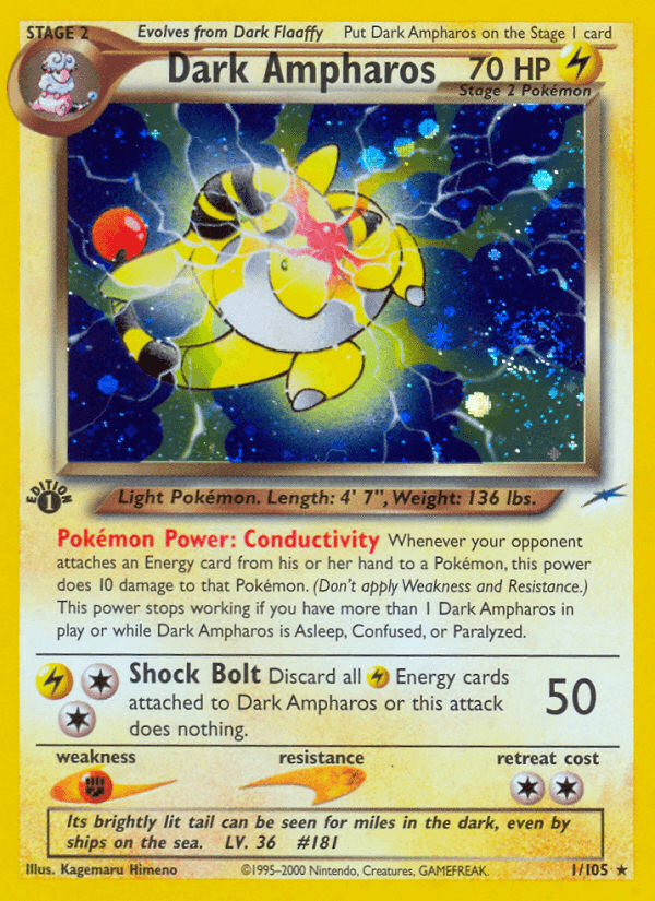 Dark Ampharos, Neo Destiny 1